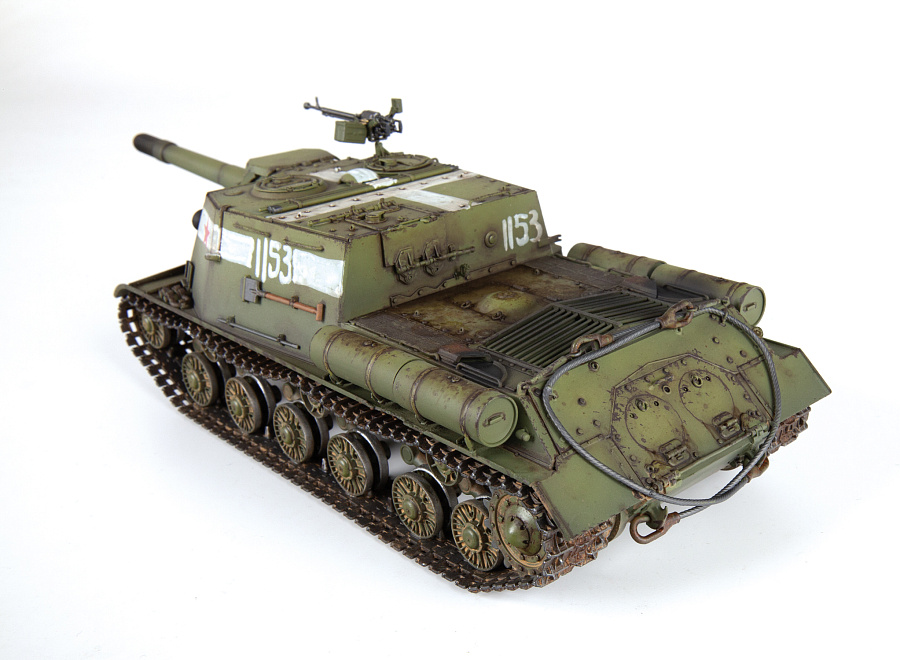Zdjęcie Radzieckie działo samobieżne ISU-152 1:35 Zvezda 3721