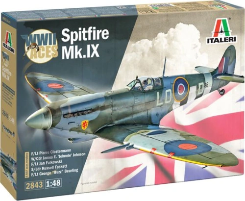Spitfire Mk.IX WWII Aces 1:48 Italeri 2843
