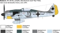 Zdjęcie Focke-Wulf Fw 190 A-7/A-8 WWII Aces 1:72 Italeri 1490