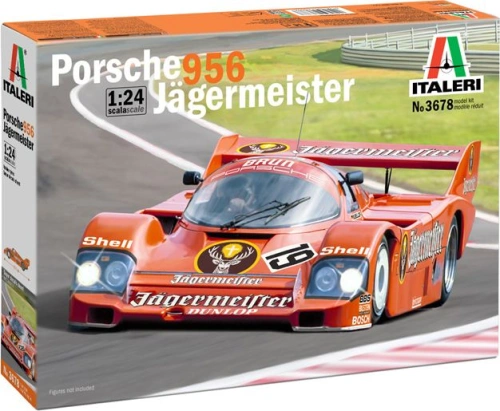 Porsche 956 Jagermeister 1:24 Italeri 3678