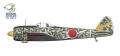 Zdjęcie Nakajima Ki-43 II Hayabusa Aces 1:72 Arma Hobby 70087