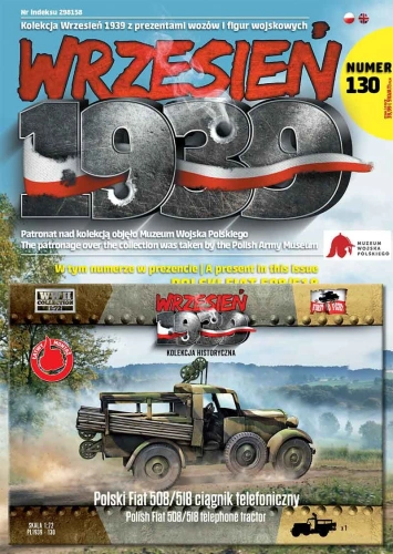 Polski Fiat 508/518 ciągnik telefoniczny 1:72 First To Fight PL130