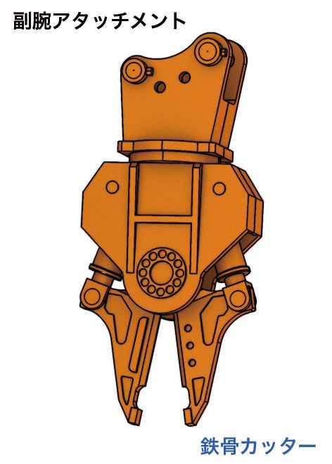 Zdjęcie Hitachi Astaco Neo Crusher/Cutter 1:35 Hasegawa SP361