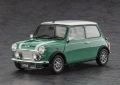 Zdjęcie Mini Cooper Heritage Collection "Almond Green" (1997) 1:24 Hasegawa 20789