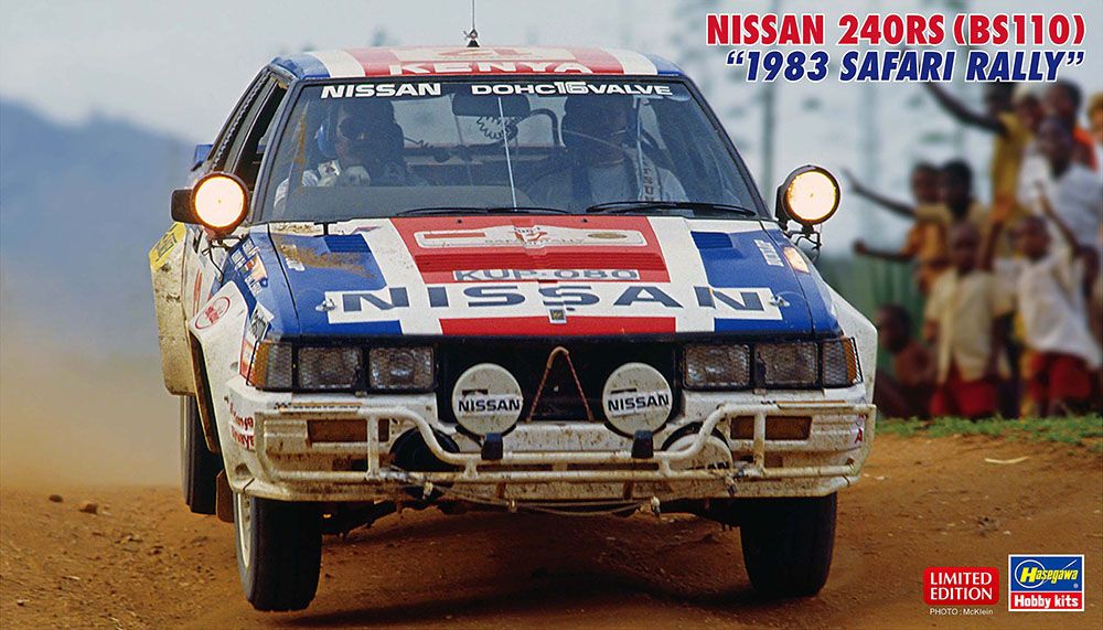 Zdjęcie Nissan 240RS (BS110) "1983 Safari Rally" 1:24 Hasegawa 20792