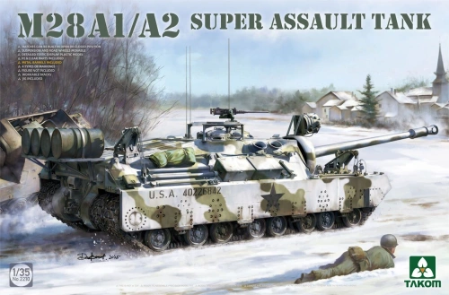 M28A1/A2 Super Assault Tank 1:35 Takom 2210