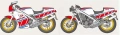 Zdjęcie Yamaha RZV500R 1:12 Tamiya 14037