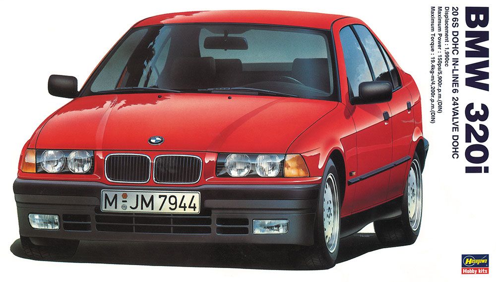 Zdjęcie BMW E36 320i 1:24 Hasegawa 20313