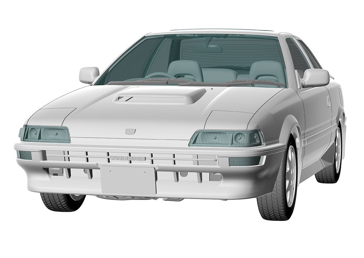 Zdjęcie Toyota Sprinter Trueno AE92 GT-Z Late Version (1989) 1:24 Hasegawa HC69