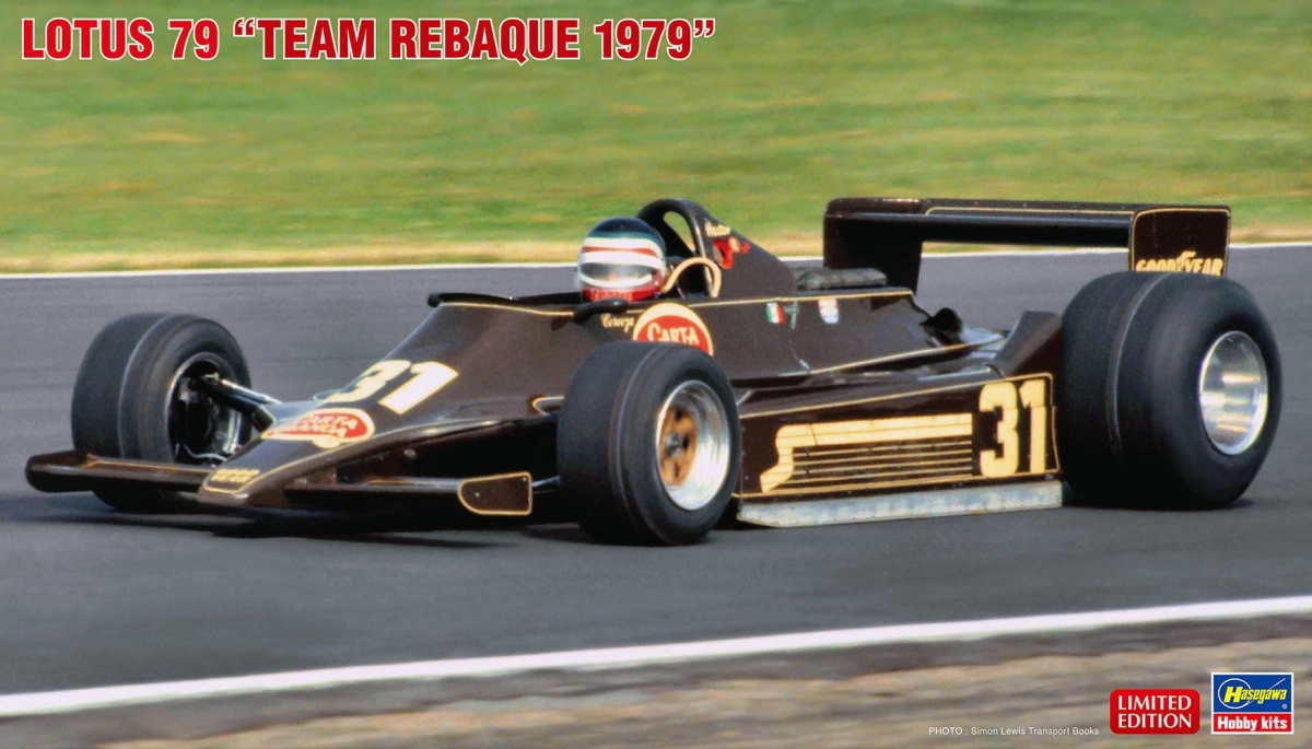 Zdjęcie Lotus 79 Team Rebaque 1979 1:20 Hasegawa 20813