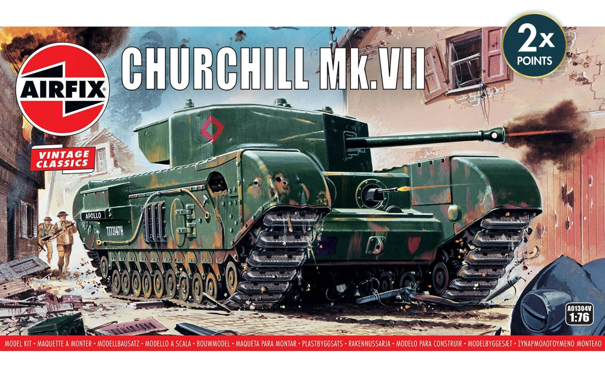 Zdjęcie Churchill Mk.VII 1:76 Airfix 01304V