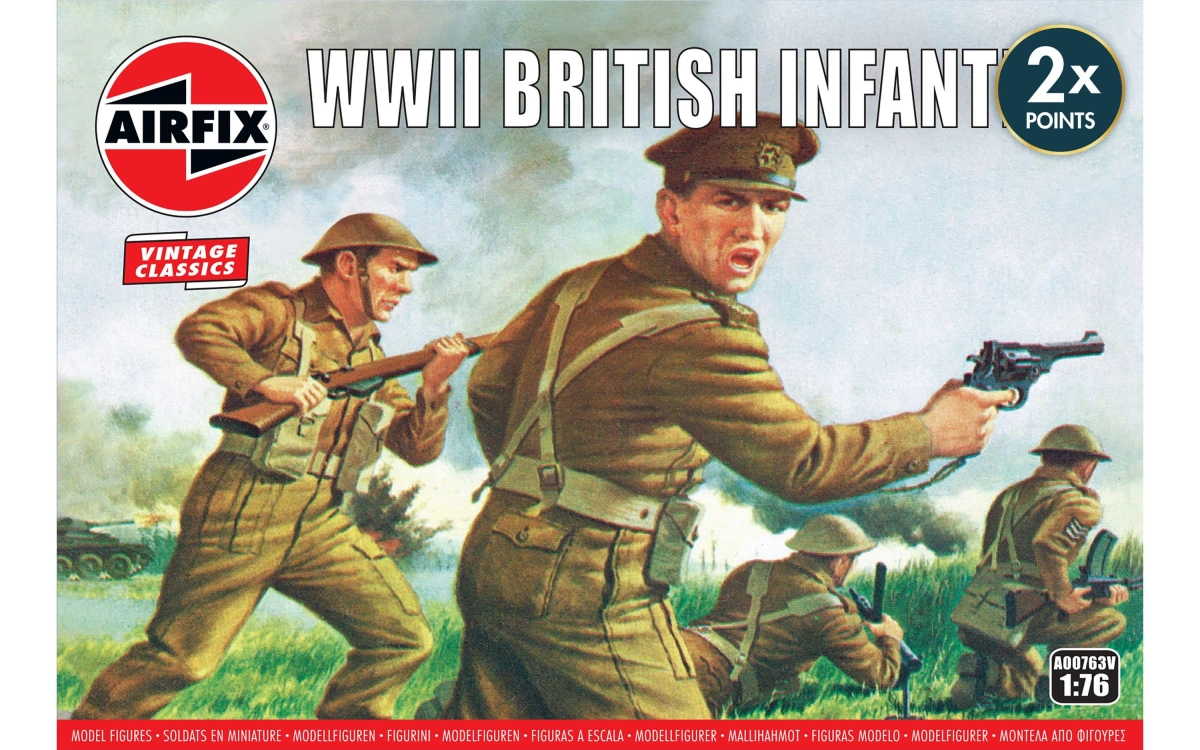 Zdjęcie Brytyjska piechota II wojny światowej 1:76 Airfix 00763V