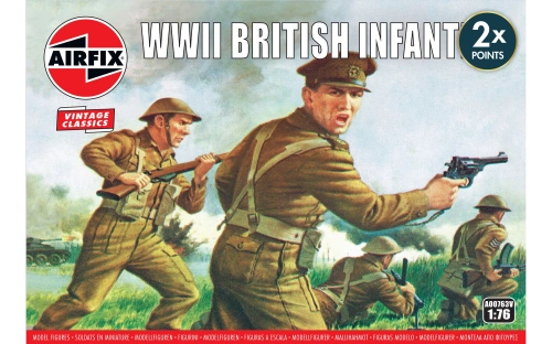 Brytyjska piechota II wojny światowej 1:76 Airfix 00763V