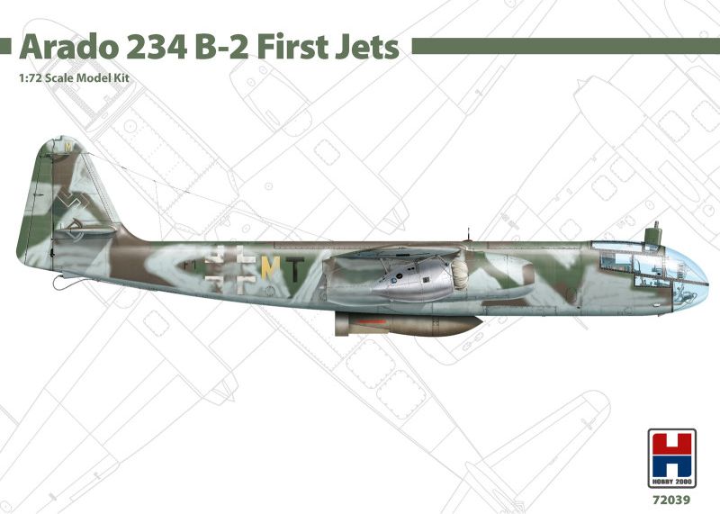 Zdjęcie Arado 234 B-2 First Jets 1:72 Hobby 2000 72039