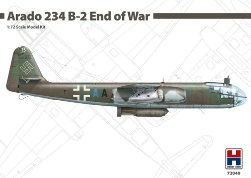 Arado 234 B-2 End of War 1:72 Hobby 2000 72040