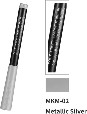 DSPIAE MKM-02 Metallic Silver Marker