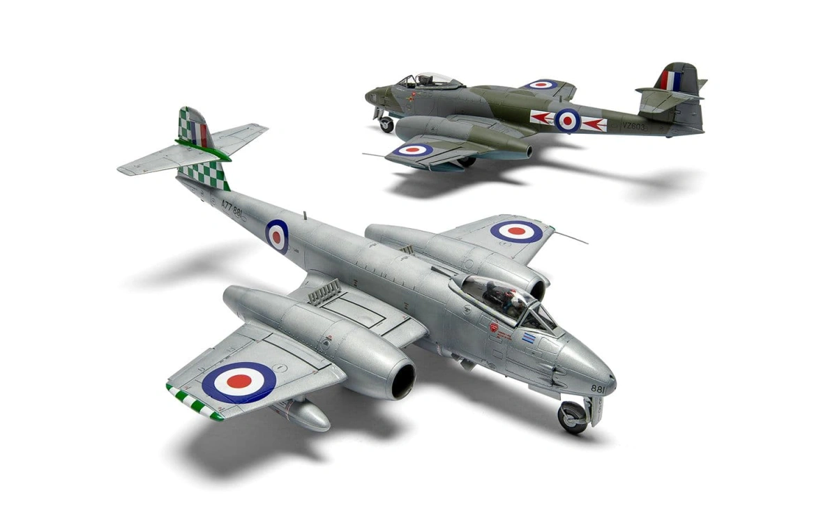 Zdjęcie Gloster Meteor F.8/FR.9 1:72 Airfix 04067