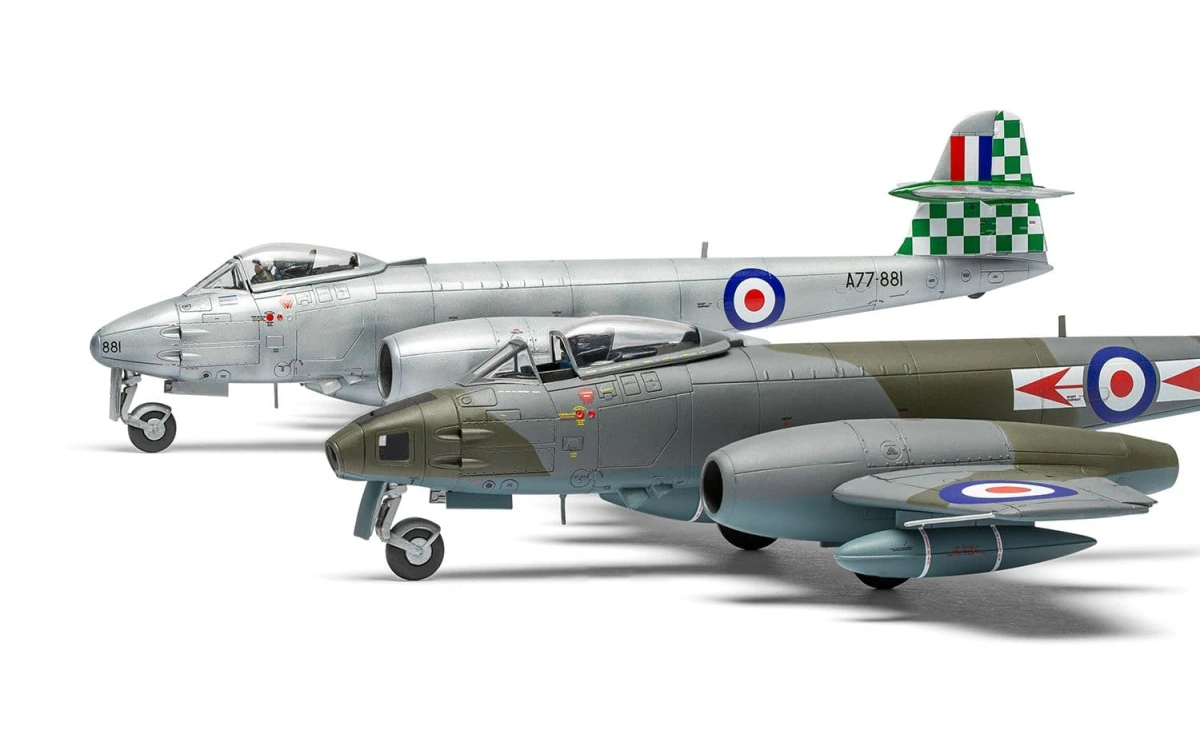 Zdjęcie Gloster Meteor F.8/FR.9 1:72 Airfix 04067