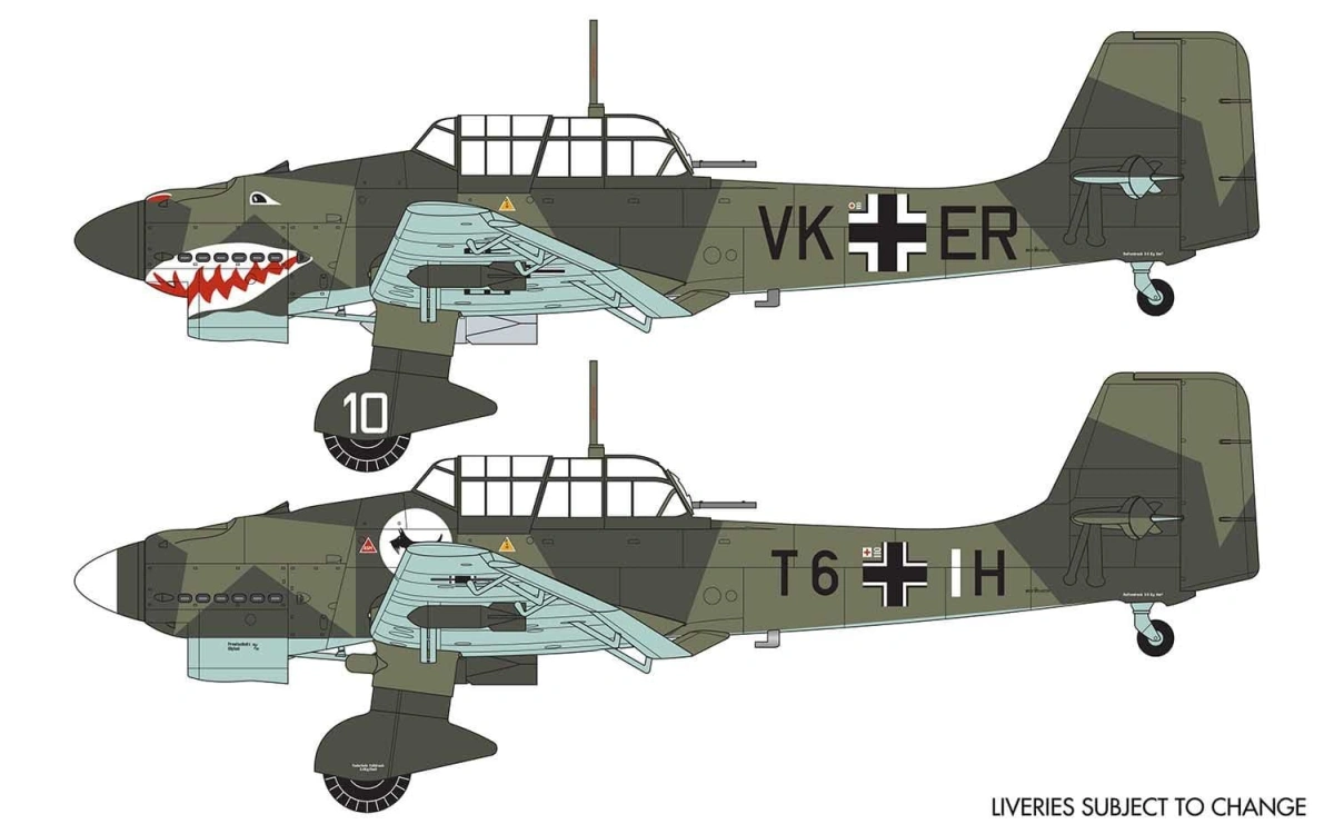 Zdjęcie Junkers Ju87 B-1 Stuka 1:72 Airfix 03087A