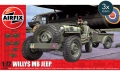 Zdjęcie Willys Jeep, przyczepa i haubica 75 mm 1:72 Airfix 02339