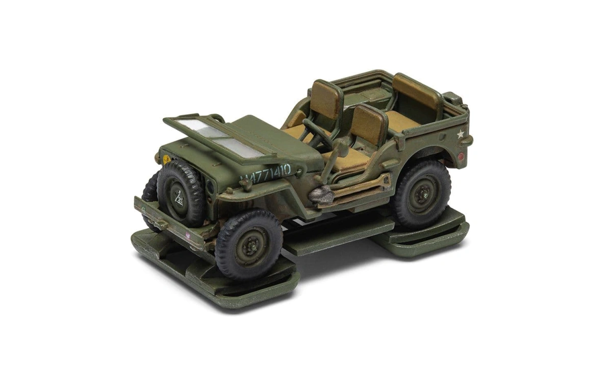 Zdjęcie Willys Jeep, przyczepa i haubica 75 mm 1:72 Airfix 02339