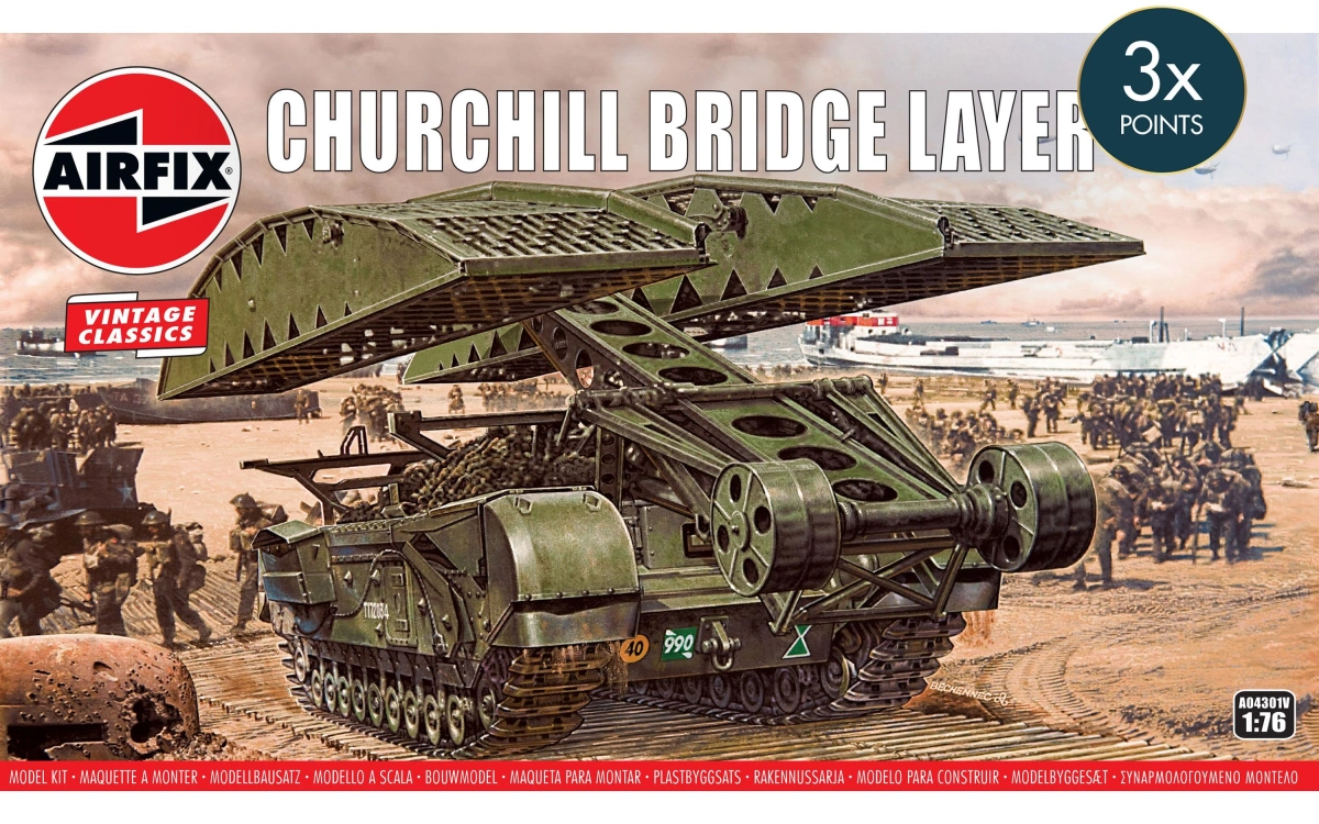 Zdjęcie Churchill Bridge Layer 1:76 Airfix 04301V
