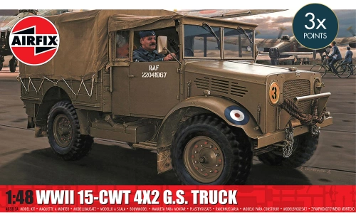 WWII 15-CWT 4x2 G.S. Truck 1:48 Airfix 03313A