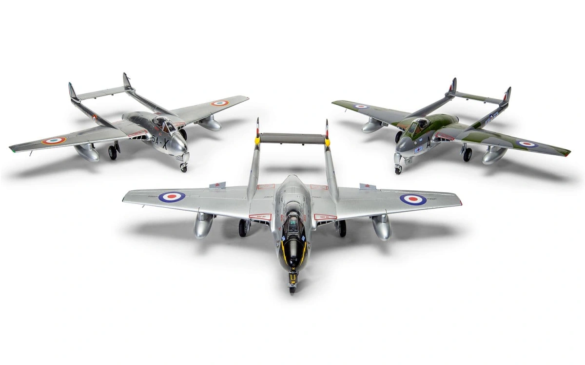 Zdjęcie de Havilland Vampire FB.5/FB.9 1:48 Airfix 06108