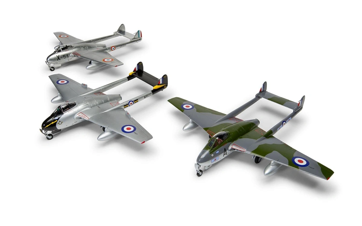 Zdjęcie de Havilland Vampire FB.5/FB.9 1:48 Airfix 06108