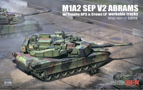 M1A2 SEP v2 Abrams z Trophy APS i CROWS LP 1:35 Rye Field Model 5156
