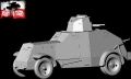 Zdjęcie Polski samochód pancerny wz. 29 1:72 First To Fight FTFPL133