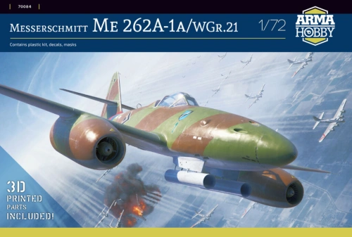 Messerschmitt Me 262 A-1a/WGr.21 1:72 Arma Hobby AMH70084