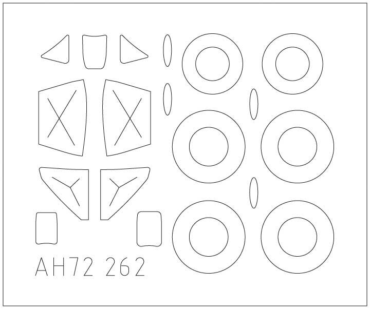 Zdjęcie Messerschmitt Me 262 A-1a/WGr.21 1:72 Arma Hobby AMH70084