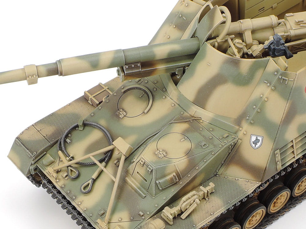 Zdjęcie dodatkowe produktu German Self-Propelled Heavy Anti-Tank Gun Nashorn 1:48 Tamiya 32600