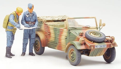 Zdjęcie dodatkowe produktu Kubelwagen Typ 82 (German Pkw. K1) 1:48 Tamiya 32501