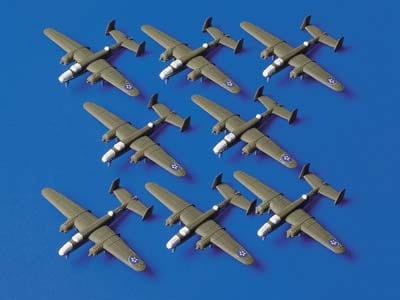 Zdjęcie dodatkowe produktu North American B-25 Mitchell 1:700 Tamiya 31515
