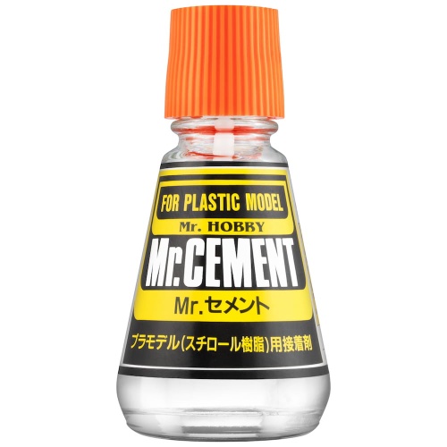 Klej z pędzelkiem do plastiku Mr. Cement 25ml MC-124
