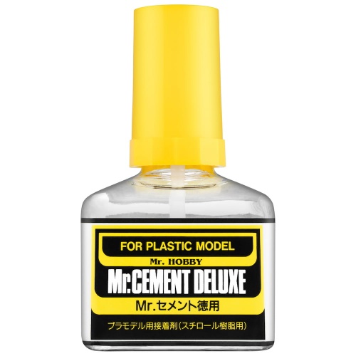 Klej z pędzelkiem do plastiku Mr. Cement Deluxe 40ml MC-127