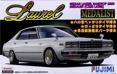 Zdjęcie główne produktu Nissan Laurel Hardtop 2000 1:24 Fujimi 038605