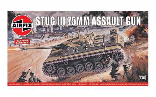 Stug III 75mm Assault Gun 1:76 Airfix 01306V