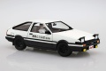Zdjęcie dodatkowe produktu Toyota AE86 Trueno Initial D (plus figurka Takumi Fujiwara) 1:24 Aoshima 059548