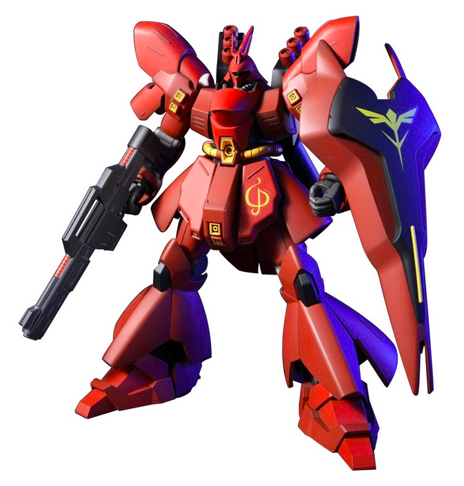 Zdjęcie główne produktu Gunpla MSN-04 Sazabi Gundam HGUC 1:144