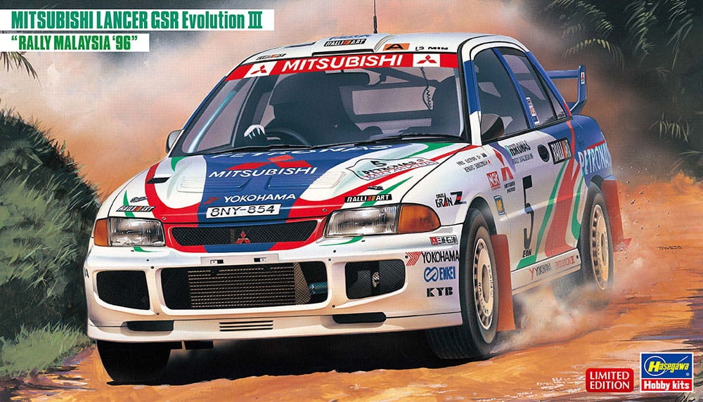 Zdjęcie główne produktu Mitsubishi Lancer Evolution III GSR 1:24 Hasegawa 20537