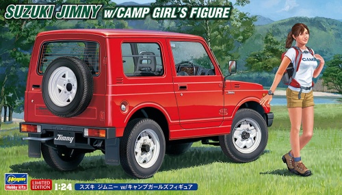 Suzuki Jimny (z figurką) 1:24 Hasegawa SP501