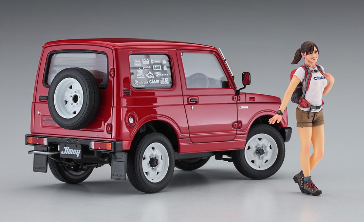Zdjęcie dodatkowe produktu Suzuki Jimny (z figurką) 1:24 Hasegawa SP501