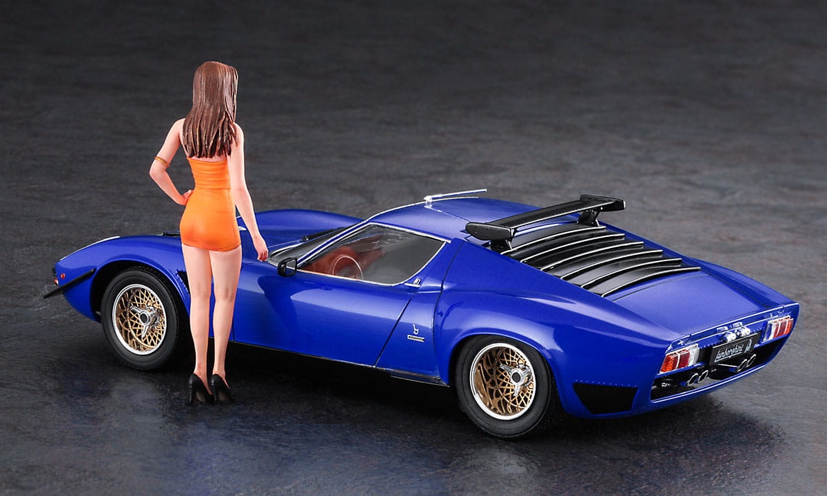 Zdjęcie dodatkowe produktu Lamborghini Jota SVR (z figurką) 1:24 Hasegawa 20472