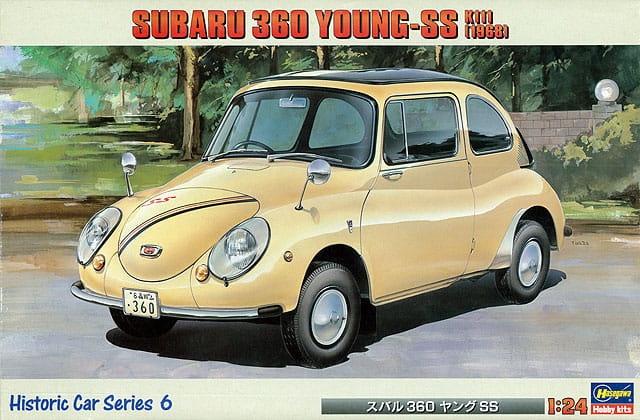 Zdjęcie główne produktu Subaru 360 Young SS '68 1:24 Hasegawa HC6
