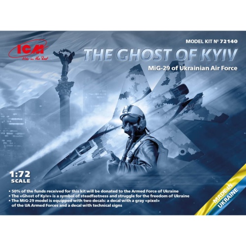 MiG-29 The Ghost of Kyiv 1:72 ICM 72140