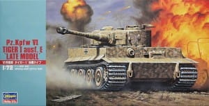 Zdjęcie dodatkowe produktu Pz. Kpfw VI TIGER I Ausf. E 1:72 Hasegawa MT36