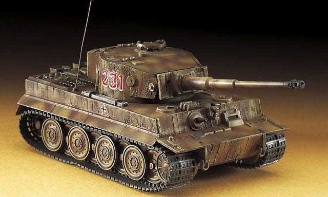 Zdjęcie dodatkowe produktu Pz. Kpfw VI TIGER I Ausf. E 1:72 Hasegawa MT36